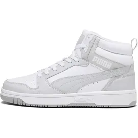 Puma Rebound V6 High-Top Puma White/Ash Gray 37