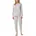 Casual Essentials Pyjamaset Silbergrau-Mel _181746 38