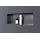 Bernstein Wandnische Bernstein Nt206010x Edelstahl randlos 20x60x10cm Gunmetal