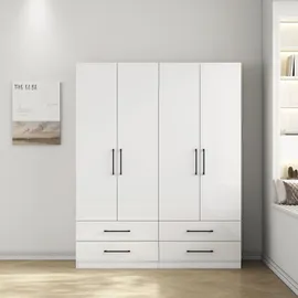 OTTO home Drehtürenschrank Sylt 160 x 200 x 52 cm Weiß