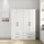 OTTO home Drehtürenschrank Sylt 160 x 200 x 52 cm Weiß