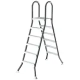 CLEAR POOL Poolleiter Silberfarben 150 cm