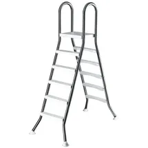CLEAR POOL Poolleiter Silberfarben 150 cm