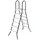 CLEAR POOL Poolleiter Silberfarben 150 cm