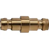 Riegler Verbindungsstück DN 6 - DN 6, Messing 2.0401