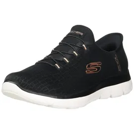 SKECHERS Summits Classy Night Weit Schwarz/Roségold 37