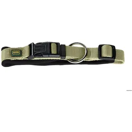 Hunter Neopren Vario Plus oliv/schwarz | 28-30cmx15mm Hundehalsband