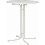 MFG Stehtisch Ø 85 cm 110 cm Weiß