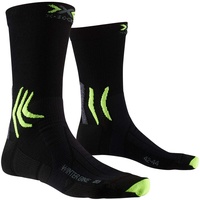 X-Bionic X-Socks Winter Bike Socken, B054 Black/Grey/Phyton Yellow, 35-38