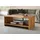 Massivmoebel24 Couchtisch Wildeiche natur geölt 120 x 45 x 45 cm