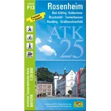 LDBV Bayern ATK25-P13 Rosenheim (Amtliche Topographische Karte 1:25000): Bad Aibling, Kolbermoor, Raubling, Großkarolinenfeld, Bruckmühl, Tuntenhausen, ... Amtliche Topographische Karte 1:25000 Bayern)