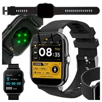 emeco Multifunktionsuhr Smartwatch Herren Damen mit Telefonfunktion Armbanduhr Androiduhr 0633