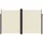 furnicato Seitenmarkise 200 x 600 cm Creme Polyester