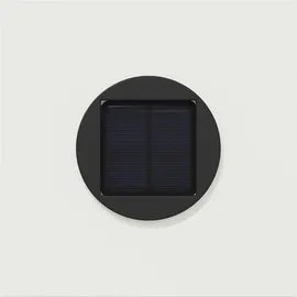 vidaXL Solarleuchte Stahl 2 pcs  weiß