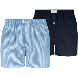 Levi's Woven Boxer Marine/Blau S 2er Pack