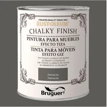 Bruguer Chalky Finish Möbel Anthrazit 0,75 l