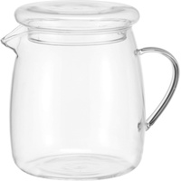 HI Teekanne Glas (1,4 Liter) - Teekanne mit Stoevchen, Glaskanne Tee, Glasteekanne mit Stövchen Set, Teekanne mit Wärmer, Teekanne Glas Design
