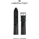 Hamilton Leder Jazzmaster Band-set Leder Schwarz-20/18 H690.324.125 - schwarz