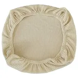 Stück Elastische Spandex-stuhlhussen, Waschbare Stuhlhussen Für Bürostühle, Esszimmer, Bar, Hochzeit, Party, Dekoration (beige)  - Crezuo