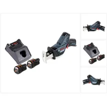 Bosch GSA 12V-14 inkl. 2 x 2,0 Ah + Ladegerät