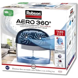 Rubson Aero 360° Luftentfeuchter 1,57 kg Blau/Transparent