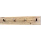 Vladon Garderobenpaneel, Eiche, 72.5x14.5x3.5 cm, Garderobe, Garderobenleisten & Garderobenhaken