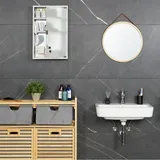 Medikamentenschrank Mit Abschliebarer Glastur 3 Facher