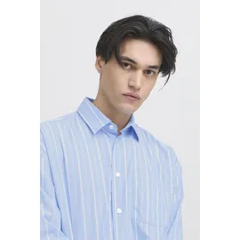 CASUAL FRIDAY Langarmhemd gestreift Blau S