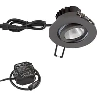 EVN LED-Einbauleuchte IP65 PC650N616D2W