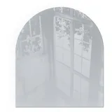 Tulup Glasbodenplatte 80 x 70 x 0,4 cm Grau
