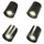 Fabas Luce Modo 4-flg. GU10 schwarz