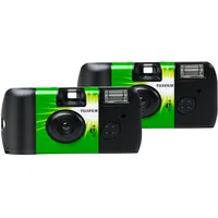Fujifilm Quicksnap Flash 400 Einwegkamera mit Blitz, 2 Stück