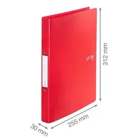 von leitz Ringbuch DIN A4 30 mm Blau 5 St.