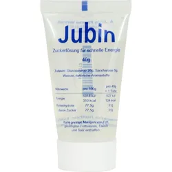 JUBIN Zuckerlösung schnelle Energie 40 g