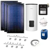 Buderus Solaranlage - 3 Kollektoren mit Solarspeicher Logalux SM300 - 7739606277