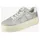 Mustang Plateau Sneaker Damen Silber 39