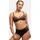 DORINA Damen Chloe 2er-Pack Demi-BH Set – Leicht Gepolsterte Bügel-BHS mit Floraler Spitze und Weichem Mikrogewebe, Verstellbare Träger, Schwarz und Rosa - 90C