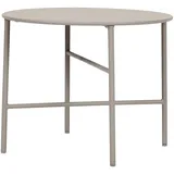 VCM ebuy24 Pesetos Gartentisch Ø50 cm Grau