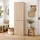 home collective Kleiderschrank 50 x 40 x 180,5 cm Beige