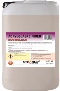 NOVADUR Acrylglasreiniger Multi Clean, Für die Reinigung von Acryl-Glas, 25 kg - Kanister