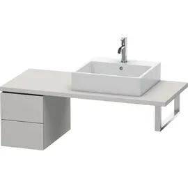 Duravit L-Cube Unterschrank für Konsole, 2 Schub.