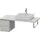 Duravit L-Cube Unterschrank für Konsole, 2 Schub.