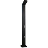 Solardusche UNO 35 l Aluminium mit LED Licht