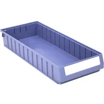 Bito Lagertechnik Bito Regalkasten RK Set RK6209, 600 x 234 x 90 mm, taubenblau, inklusive Etikett
