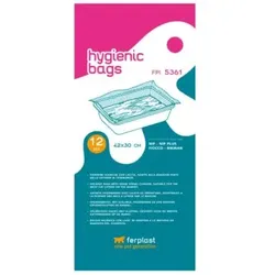 FERPLAST  Hygienebeutel für Katzentoiletten, 12 Stk. 42 x 30 cm