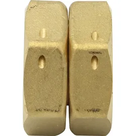 LK Armatur Deutschland GmbH Flanschkupplung 22 x 1 Überwurfmutter Gold