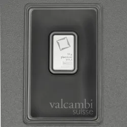 Platinbarren 10g VALCAMBI (Pt)