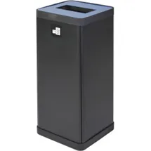 Alba Krapf Wertstoffsammelbox PBCORBN B 50 l Schwarz/Blau