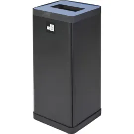 Alba Krapf Wertstoffsammelbox PBCORBN B 50 l Schwarz/Blau