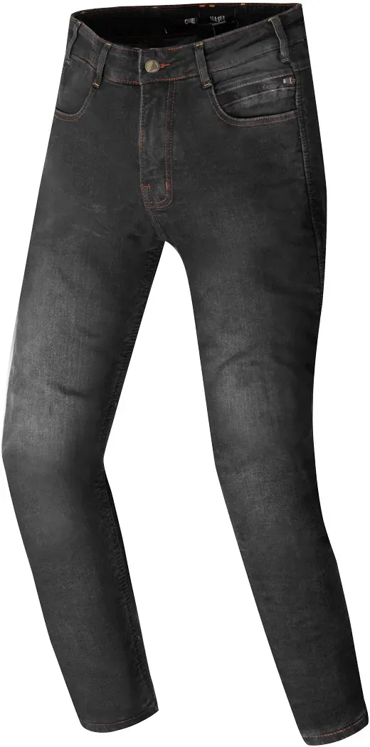 Merlin Mason Wasserdichte Motorradjeans, schwarz, Größe 3XL für Männer